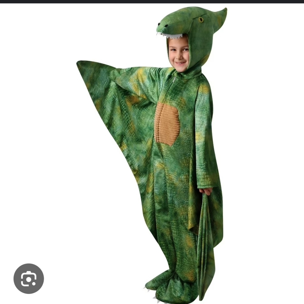 Prince Green Dinosaur Costume for Kids
